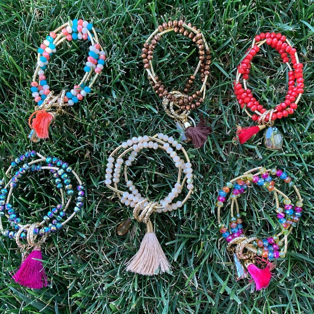 Two beautiful handmade bracelet, beautiful colors
